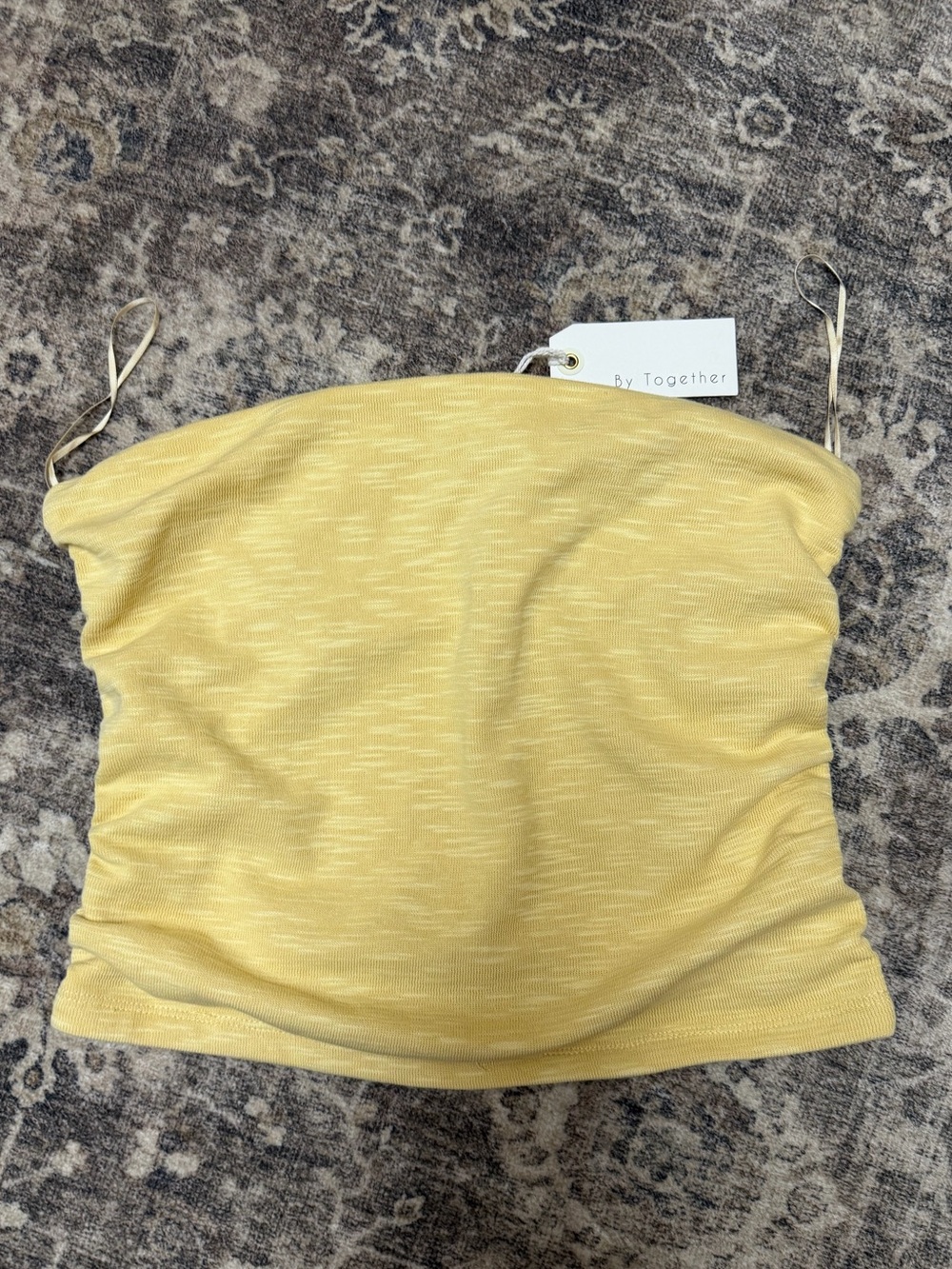 By Together Butter Yellow Tub Top